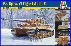 TAMIYA ITALERI 1/35 German Army Pz. Kpfw. 6 Tiger-1 Ausf. E withEtching Parts