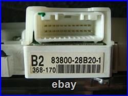 TOYOTA Voxy Noah AZR60G Speedometer 83800-28B20-1 2006 Model Parts TOYOTA Voxy Noah AZR60G Speedometer 83800-28B20-1 2006 Model Parts