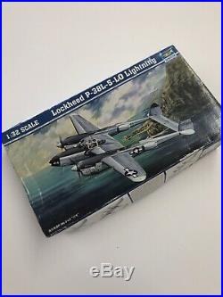 TRUMPETER 1/32 Scale Lockheed P-38 Lightning Model Kit Sealed Parts