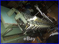Tajima 12 Head 6 Needle Model Tme Sc612 Emroidery Machine For Parts Pick Up Only