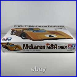 Tamiya 118 Scale No. 8 Mclaren M8A 1968 Plastic Model Kit Open Box Sealed Parts