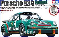 Tamiya 12056 112 Porsche 934 Vaillant No. 56 with Etched Parts Plastic Model Kit