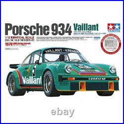 Tamiya 12056 Porsche 934 Vaillant withPhoto etched parts 112 Plastic Model Kit