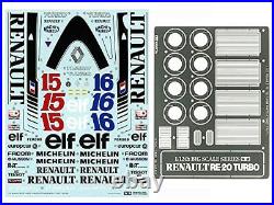 Tamiya 1/12 Big Scale No. 33 Renault RE-20 Turbo w / Etching Parts Model Kit