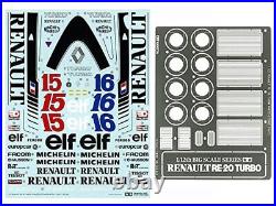 Tamiya 1/12 Big Scale Series No. 33 Renault RE-20 Turbo with Etching Parts New