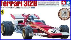 Tamiya 1/12 Big scale series No. 48 Ferrari 312B Plastic model with etched parts