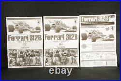 Tamiya 1/12 Ferrari 312b Big Scale Series No. 48 Etched Parts Included Rare