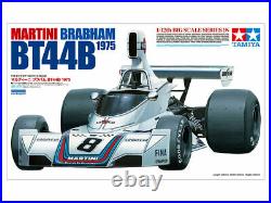 Tamiya 1/12 Martini Brabham BT44B 1975 Plastic model kit with etched parts F1