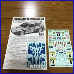 Tamiya 1/24 Ford Escort RS Cosworth 4? 4 Auxiliary Lamp Parts Set Plastic Model