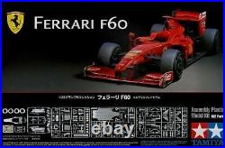 Tamiya 20059 1/20 Model Kit Ferrari F60 Formula One Massa/Raikkonen withPE Parts