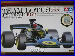 Tamiya LOTUS Type 72D 1972 withPhoto-etched Parts 1/12 Model Kit #14887