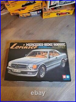 Tamiya Mercedes-Benz 500SEC Lorinser #2437 124 Car Model Kit Kit