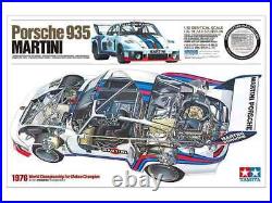 Tamiya Porsche 935 MARTINI ETCHED PARTS INCLUDED 1/12 Model Kit #15927