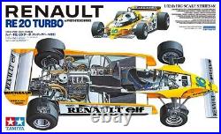 Tamiya Renault RE 20 Turbo (withPhoto-Etched Parts) 1/12 Scale Kit USA Seller