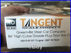 Tangent Scale Models HO Southern Pacific SP 86' Greenville Auto Parts Boxcar