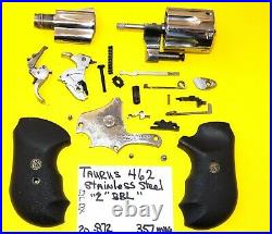 Taurus Model 462 Stainless 357 Magnum Gun Parts Lot All 4 One Price # 20-872