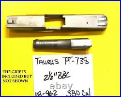 Taurus Model PT738, PT 738 TCP 380 STAINLESS STEEL GUN PARTS LOT ITEM # 18-962