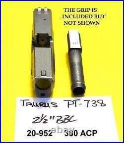 Taurus Model PT738, PT 738 TCP 380 STAINLESS STEEL GUN PARTS LOT ITEM # 20-952