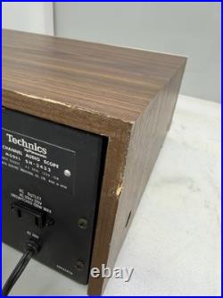 Technics by Panasonic 4 Channel Audio Scope Model SH-3433 For Parts