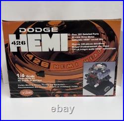 Testors Dodge 426 Hemi V-8 High Performance Engine Model 1/4 Scale New Open Box