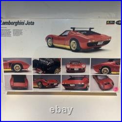 Testors Lamborghini Jota 120 Plastic Unassembled Kit Molded in Color NOS c47