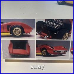 Testors Lamborghini Jota 120 Plastic Unassembled Kit Molded in Color NOS c47