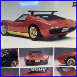 Testors Lamborghini Jota 120 Plastic Unassembled Kit Molded in Color NOS c47