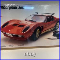 Testors Lamborghini Jota 120 Plastic Unassembled Kit Molded in Color NOS c47
