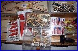 Thousands of Misc Model Boat Parts & Fair-A -Frame