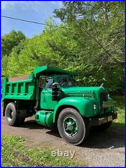 Totally Restored 1957 Mack B model Dump Truck Perfect with lots of NOS Parts