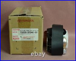 Toyota Genuine Parts Model 73220-07060-C0 Belt Asm Front Seat Outer LH Dark Grey