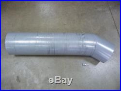 Trac-Vac Leaf Vacuum 6 Inch Metal Exhaust Formed Hose Fit Model 580 Part# 58040