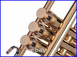 Trumpet Trim Kit KGUBrass. HEAVY Caps. Raw Brass. TKHR100 Custom parts