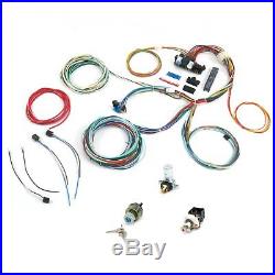 UNIVERSAL Extra long Wires 21 Circuit Wiring Harness For CHEVY Mopar FORD Hotrod