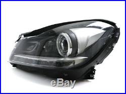 USR AMG Projector LED Headlight For 12-14 Mercedes W204 C Class + DRL/Switchback