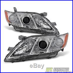 US Model 2007 2008 2009 Toyota Camry Headlights Headlamps Replacement Left+Right