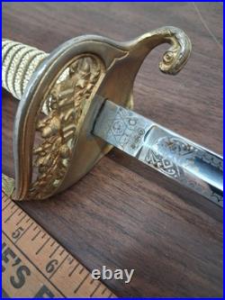 U. S. Model 1852 U. S. N. SWORD PARTS