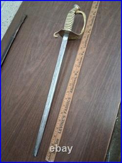U. S. Model 1852 U. S. N. SWORD PARTS