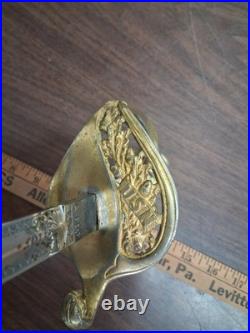 U. S. Model 1852 U. S. N. SWORD PARTS