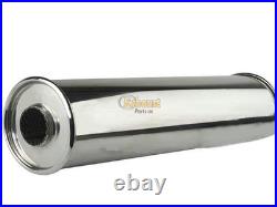 Universal Exhaust Silencer, 5 Dia, 48mm, 16, WELD-ON