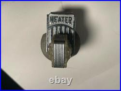 Unusual 1930's 20s 40s Vintage Dash Mount Art Deco Heater Switch Bakelite RatRod