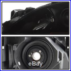 Update Black Smoke 2010-2013 Mazda 3 Mazda3 Halogen Model Headlights Headlamps