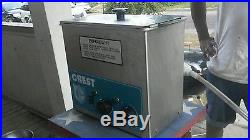 Used Crest Model# 275HTA 3/4 gallon ultrasonic parts cleaner