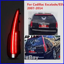 VLAND LED Tail Lights For 2007-2014 Cadillac Escalade Taillight Assemly 16 Model