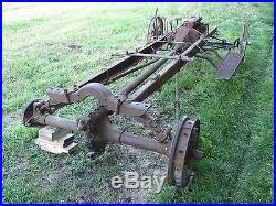 Very Scarce #s Matching 1927 Ford Model TT Truck Chassis Un-Molested Original T