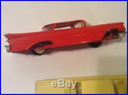 Vintage 1960's Plastic Model Car Built Up Junkyard/Estate Lot + Parts AMT Jo-Han