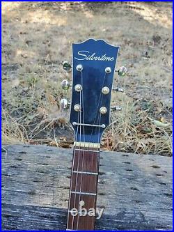 Vintage 1960s Silvertone Electric Guitar Model 319 14459 Japanese (Parts Repair)