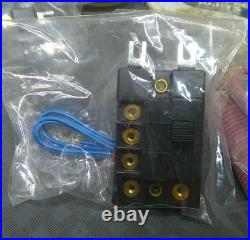 Vintage 1980s HO Model Train Parts Lot Illuminated Bumper Switches Wire Joiners