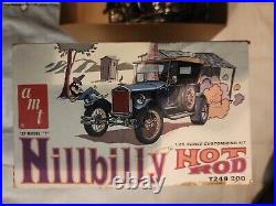 Vintage'27 Model T Hillbilly Hot Rod AMT 125 Model Kit # T249 Parts Lot