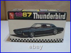Vintage AMT 1967 Thunderbird H. T. 1/25 Model Kit 6227-170 New Open Box Parts